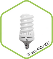 Лампа энергосберегающая SPIRAL-econom 12Вт 220В Е14 2700К  600Лм ASD 4680005952298