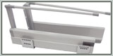 SB02GR/300 SwimBox Комплект ящика с доводчиком и рейлингом,серый L=300