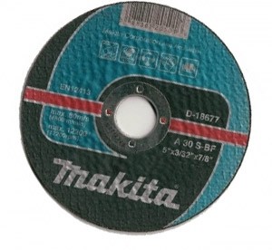 Диск отрезной Makita 125х3,2х22 мм P-52180 по металлу