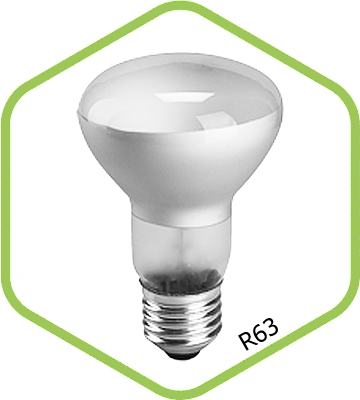 Лампа накаливания рефлекторная R50  40Вт  Е14   МТ 480Лм ASD 4607177992877