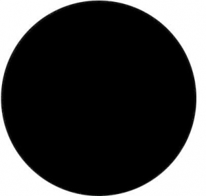 Заглушка самоклеющаяся Siyah чёрная (2510) (лист 50 шт.)