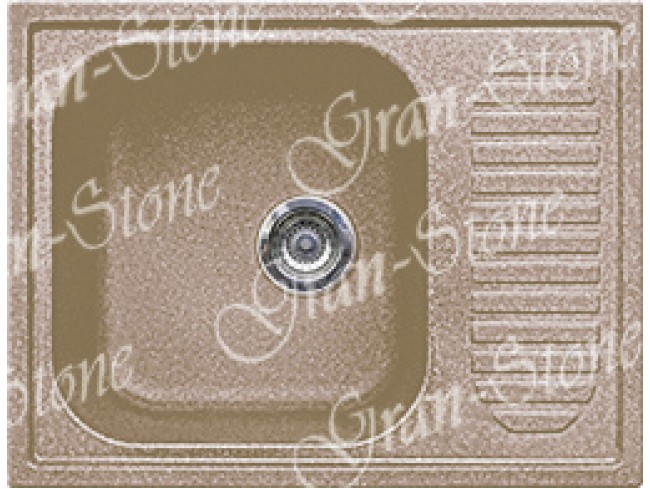 Мойка GS 13-302, квадратная, песочного цв., 645х495 без комплектации