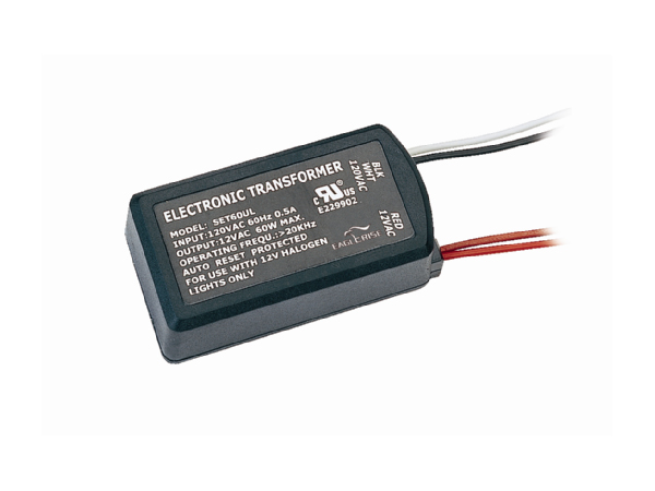 Трансформатор для LED 220B/12B 6Bт, электрический  IP20 для светодиодов   06.112.49.006